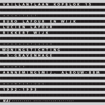 Vaillantlaan Kopblok 15